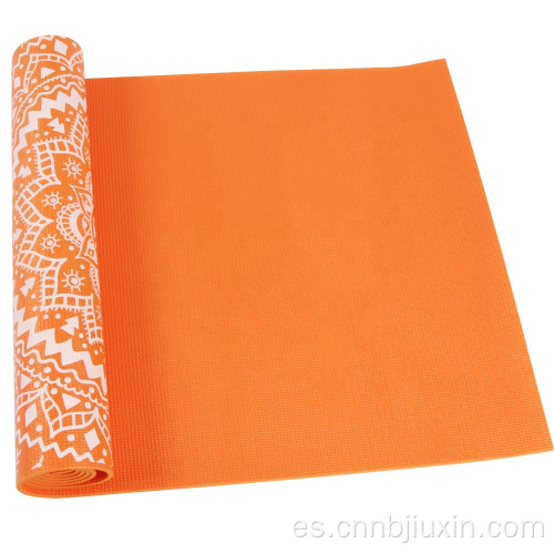 Alfombra de yoga de PVC para adultos de Pilates impreso personalizado